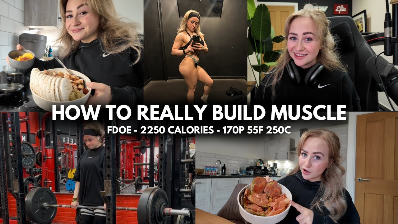 Всё, что вам ДЕЙСТВИТЕЛЬНО нужно для НАРАЩИВАНИЯ МЫШЦ | FDOE - Тренировки - Восстановление | Нату...