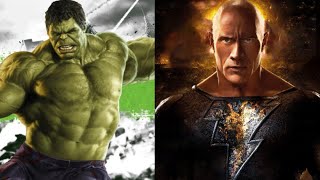 Black Adam vs Hulk (Dwayne Johnson vs Mark Ruffalo) (Pelea Mashup)