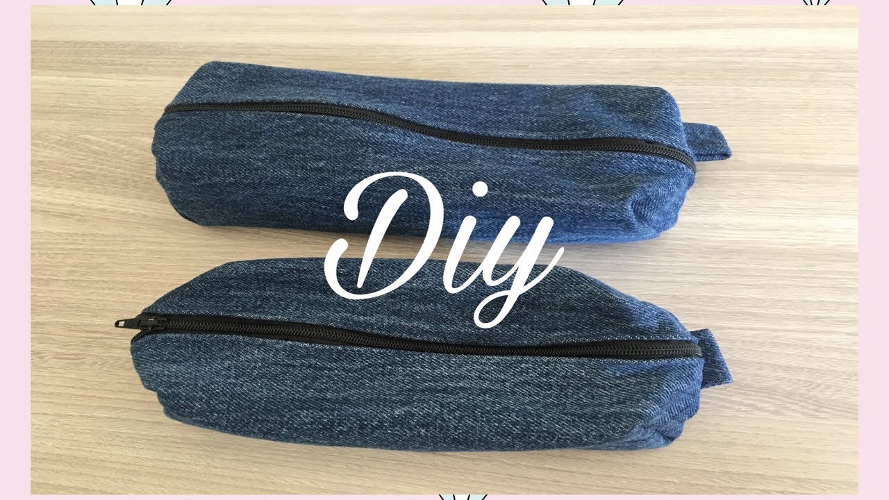 bolsinha de calça jeans