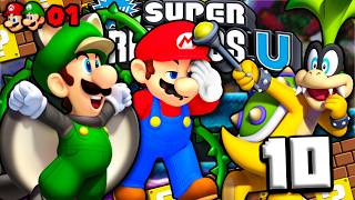 New Super Mario Bros U but it's Impossible (World 5 Finale)