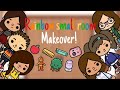 Rainbow small room makeover  toca life world