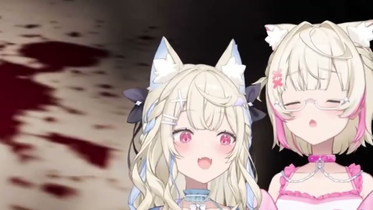 fuwamoco gets scared like a lot