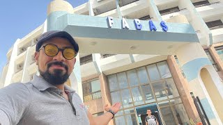 فندق فاباس فى العوام باسعار ثابته طول السيزون ٦٥٠ جنيه و كله شايف البحر