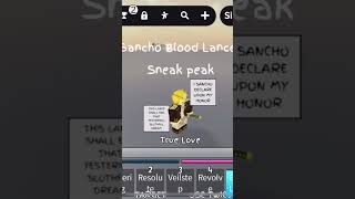 Sancho Blood Lance #jjs