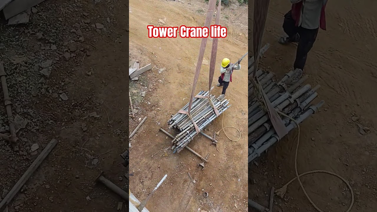 Tower Crane life 🤯 