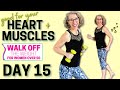 Long, Lean MUSCLES + a Healthy HEART!  WALKING MetCon with hand weights 🦶 WALK Off the Weight Day 15