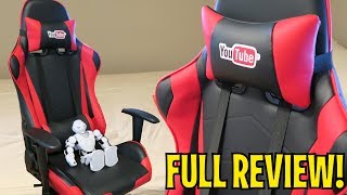 Racing Gaming Computer Chair - Unboxing, Assembly, Review! - Best Choice Products screenshot 4