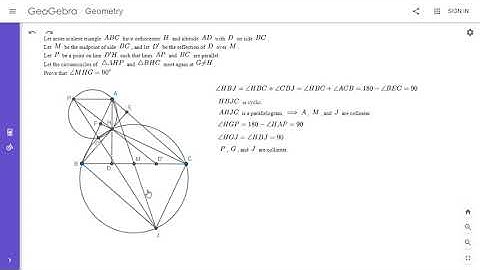 Olympiad Geometry Problem #82: Orthocenter, Circumcircles, Perpendicular