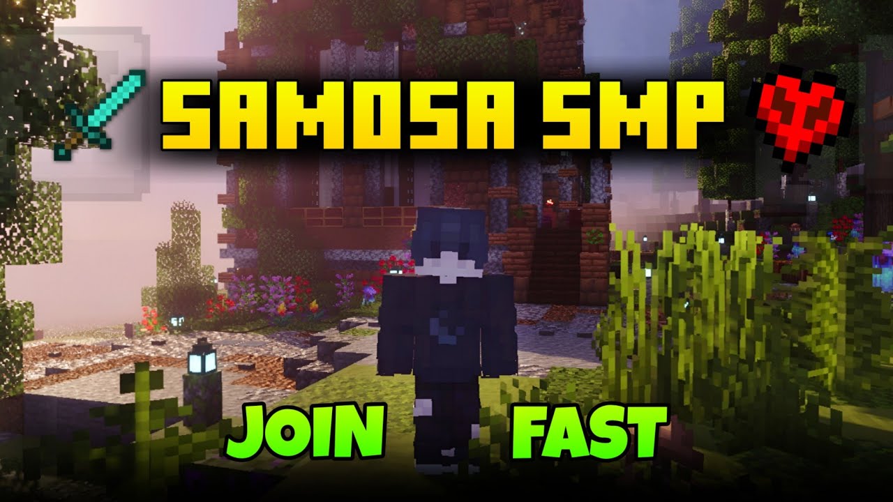 Samosa SMP LIVE [BEST SURVIVAL SERVER] #shorts #minecraft #shortslive ...