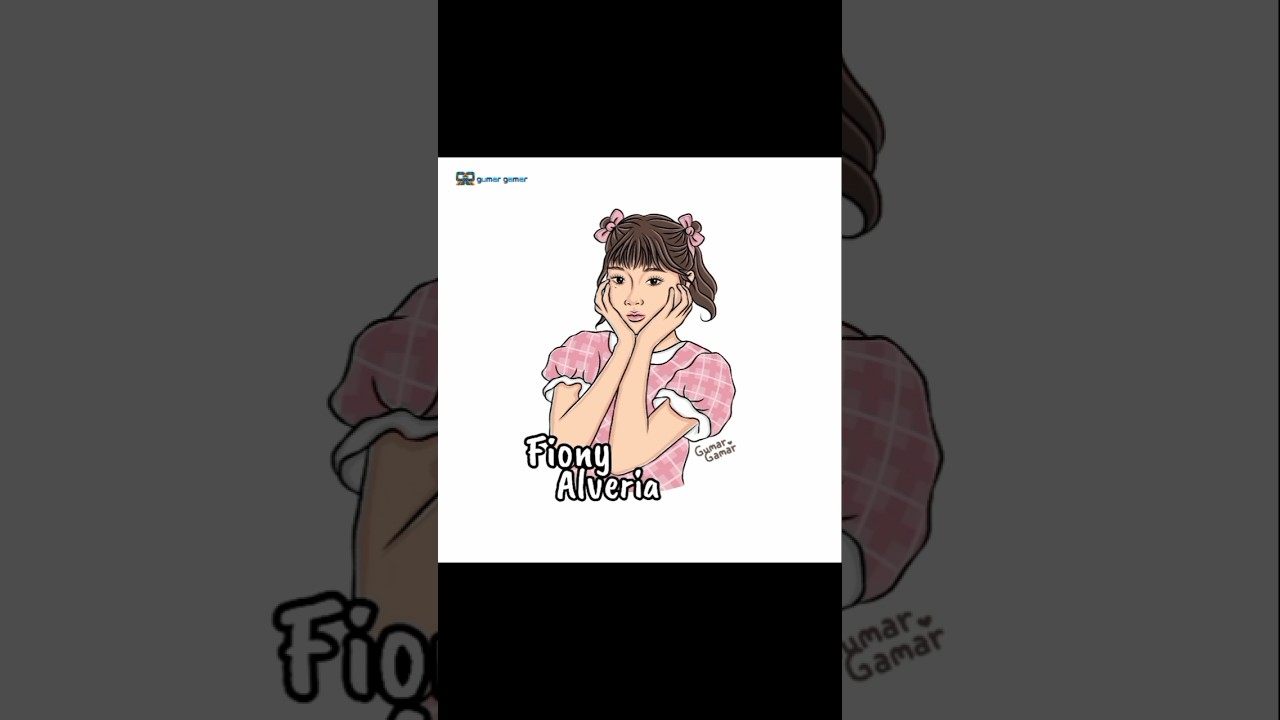 Drawing Vector Art Fiony JKT48 in Ibispaint x | Timelapse 