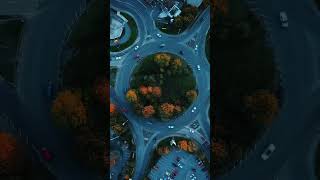 Kew Roundabout Southport #drone #timelapse #shorts