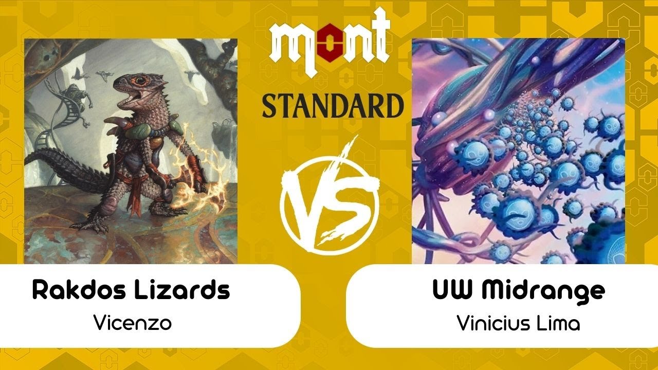 [Standard na Mont] Rakdos Lizards VS UW Midrange (R 02 - 15/02/2025)