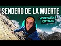 Caminando sobre el abismo en el monte hua sendero de la muerte china