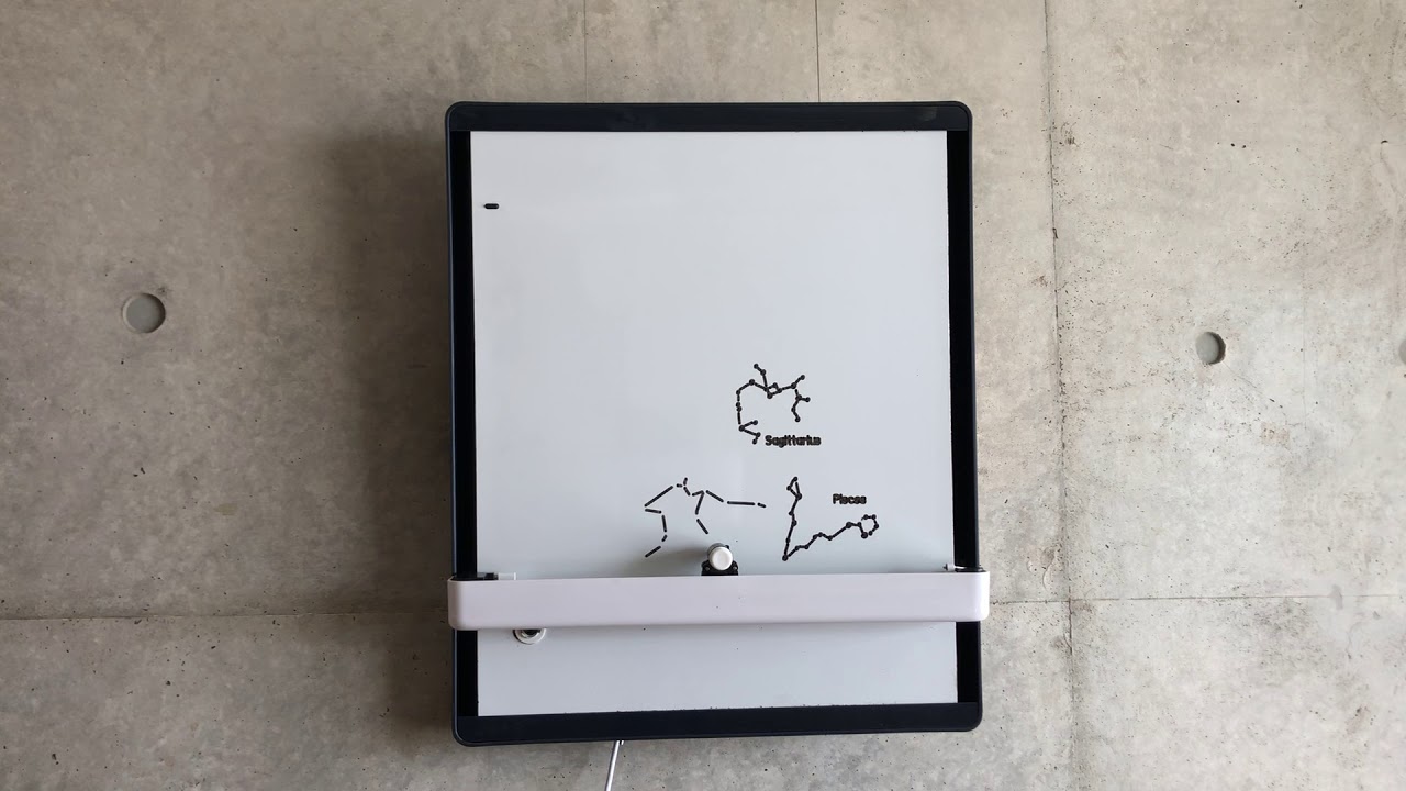 jotoからくりホワイトボード Joto｜文字・イラストデータを自動で描画！からくり仕掛けのホワイト