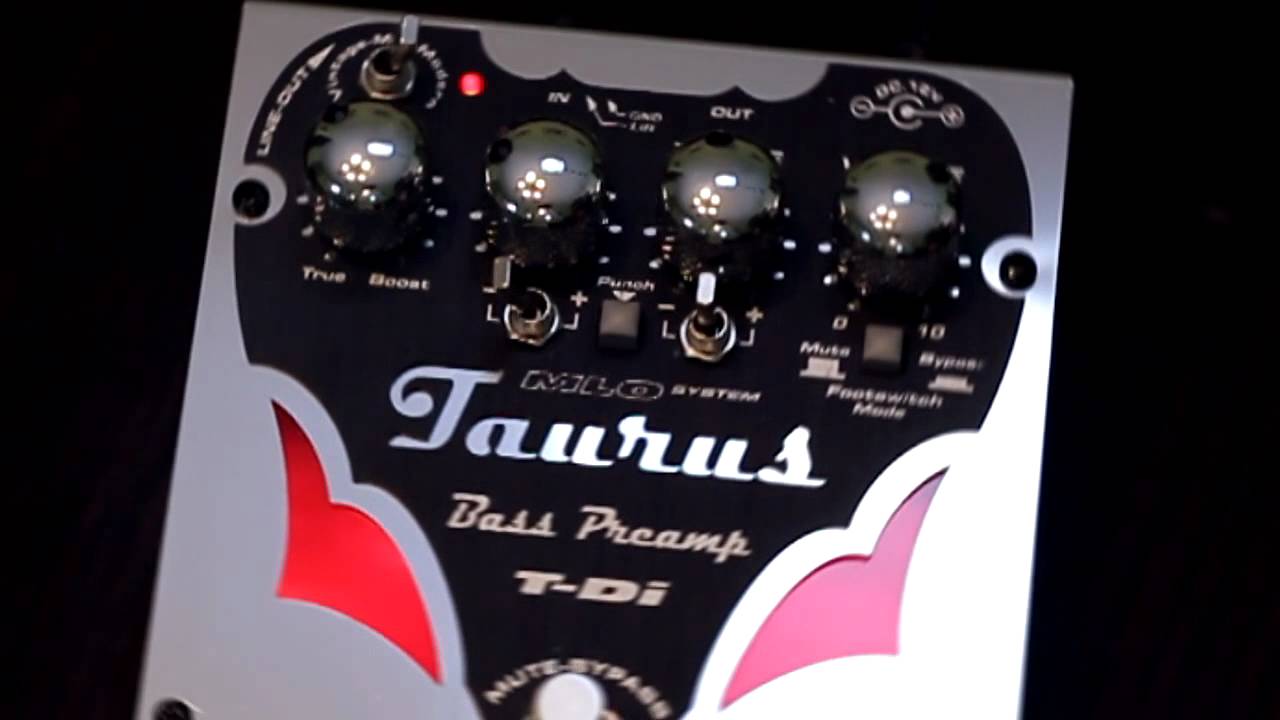 Taurus T-Di ベースプリアンプ　49-0814-2