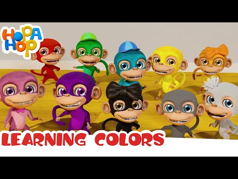 Learning Colors Song for Kids - HopaHop