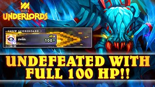 FIRST GAME Of New Patch And I Won WITHOUT LOSING ANY HP!! | 6x Hunters Build | Dota Underlords screenshot 5