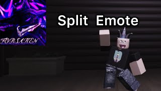 Forsaken Emote 「Split」
