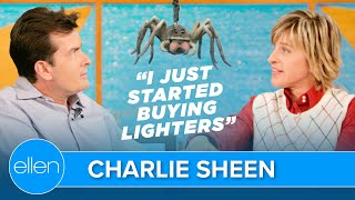 Charlie Sheen Is Terrified Of Spiders
