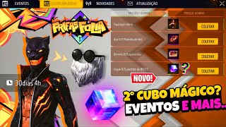 Corree Pegue Sua Skin, Eventos 2026, 2 Cubo Mágico? Barba Do Velho E Mais - Novidades Free Fire