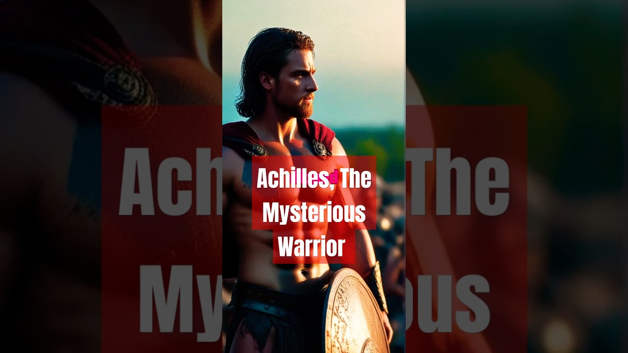Achilles:   The Invincible Warrior with One Fatal Flaw⚔️ 
