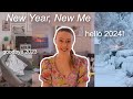 New years reset  2024 goals  plans