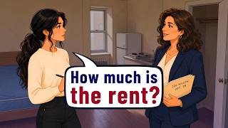 Apartment Rental Conversations in English | Slow English Practice for Beginners (A2) screenshot 2