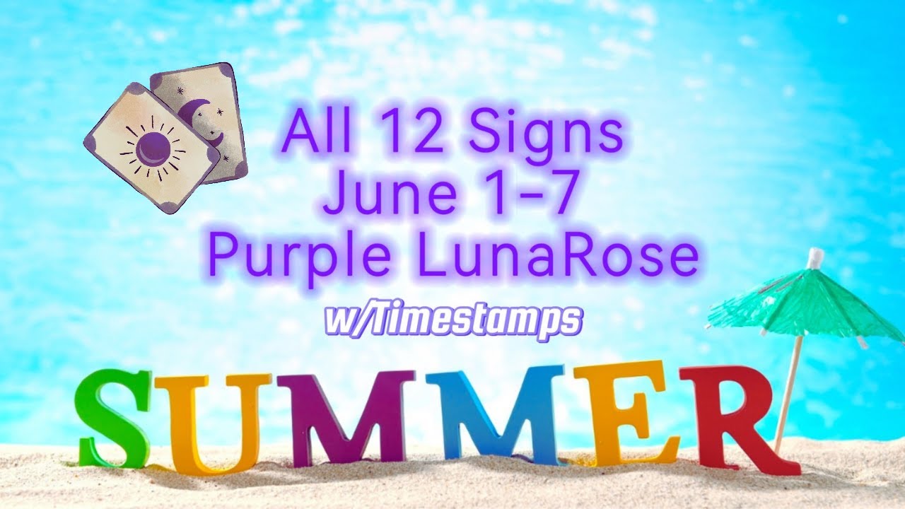 All 12 Signs | June 1-7 | Live w/Rosa's Tribe