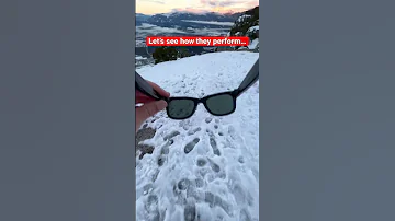 Sunglasses With A Camera 