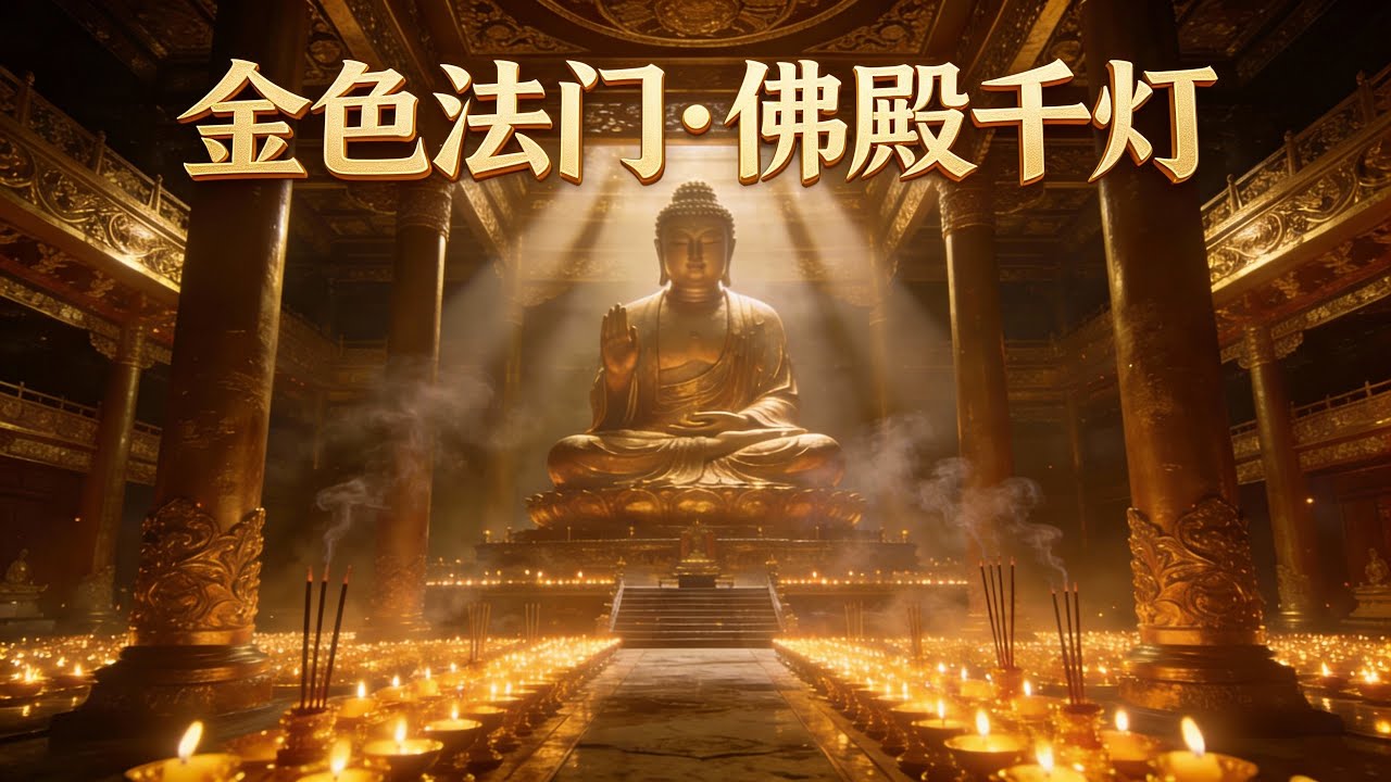 佛光普照｜南无阿弥陀佛：万灯供佛，遣除心中杂念（消业、静心、助眠专用）