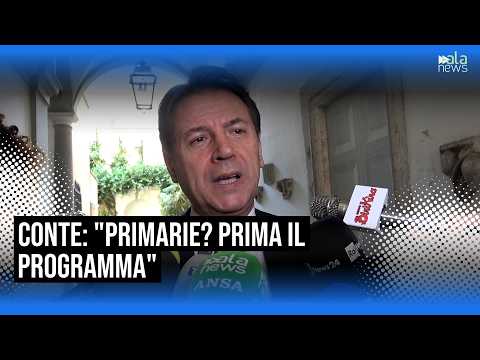 Video Conte: Spirano venti di estrema destra. Primarie? Prima il programma