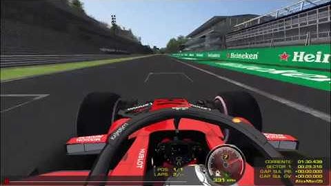 rFactor F1 2019/Monza Hotlap/Sebastian Vettel+Download!