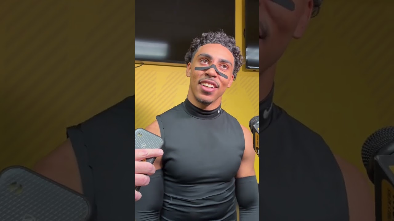 DB TJ Hall recorded one of three Iowa football interceptions vs. Minnesota