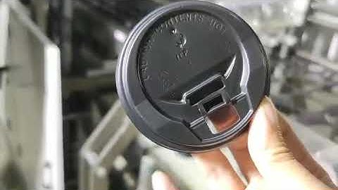 PP coffee lid automatic thermoforming machine