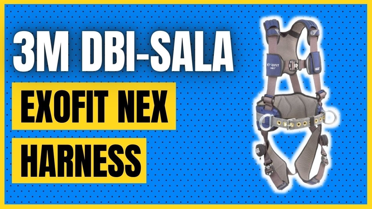 3M 1113121 DBI-SALA ExoFit NEX Construction Harness