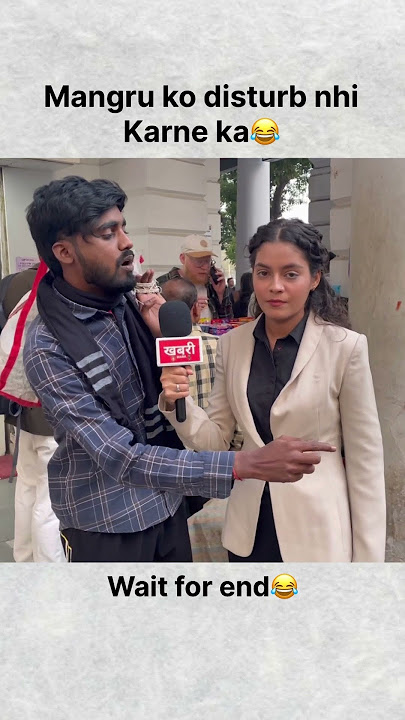 Mangru reporting comedy 😂videoll mangru comedy