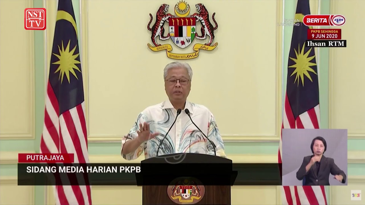 Live Sidang Media Menteri Kanan Keselamatan Berhubung Pelaksanaan Pkpb Youtube