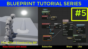 Blueprints: | 05 |gun fire effect Control by Blueprint #UE5 #UE4 | Hindi