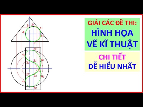 Video Đề thi, Đáp án | Hình học họa hình - Vẽ giao tuyến... - youtube