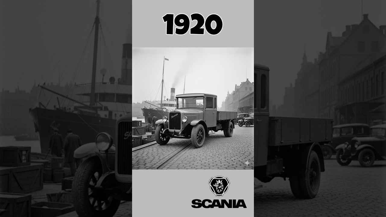 EVOLUTION OF SCANIA TRUCK (1902~2025) || 