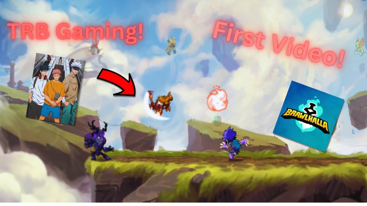 Playing Brawlhalla With The Homies! | TRB Gaming First Video! (Brawlhalla)