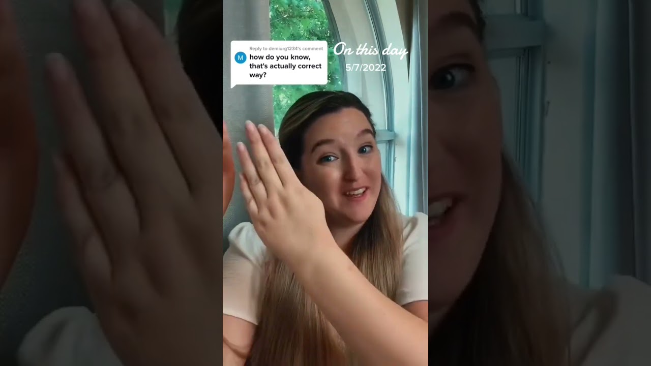 Apparently I posted this a year ago. 🥰 