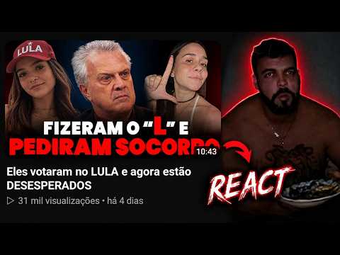 RENANPLAY REACT: Eles votaram no LULA e agora estão DESESPERADOS - oliver