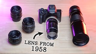 Vintages Lenses on the Canon M50: Why I do it and YOU should too.