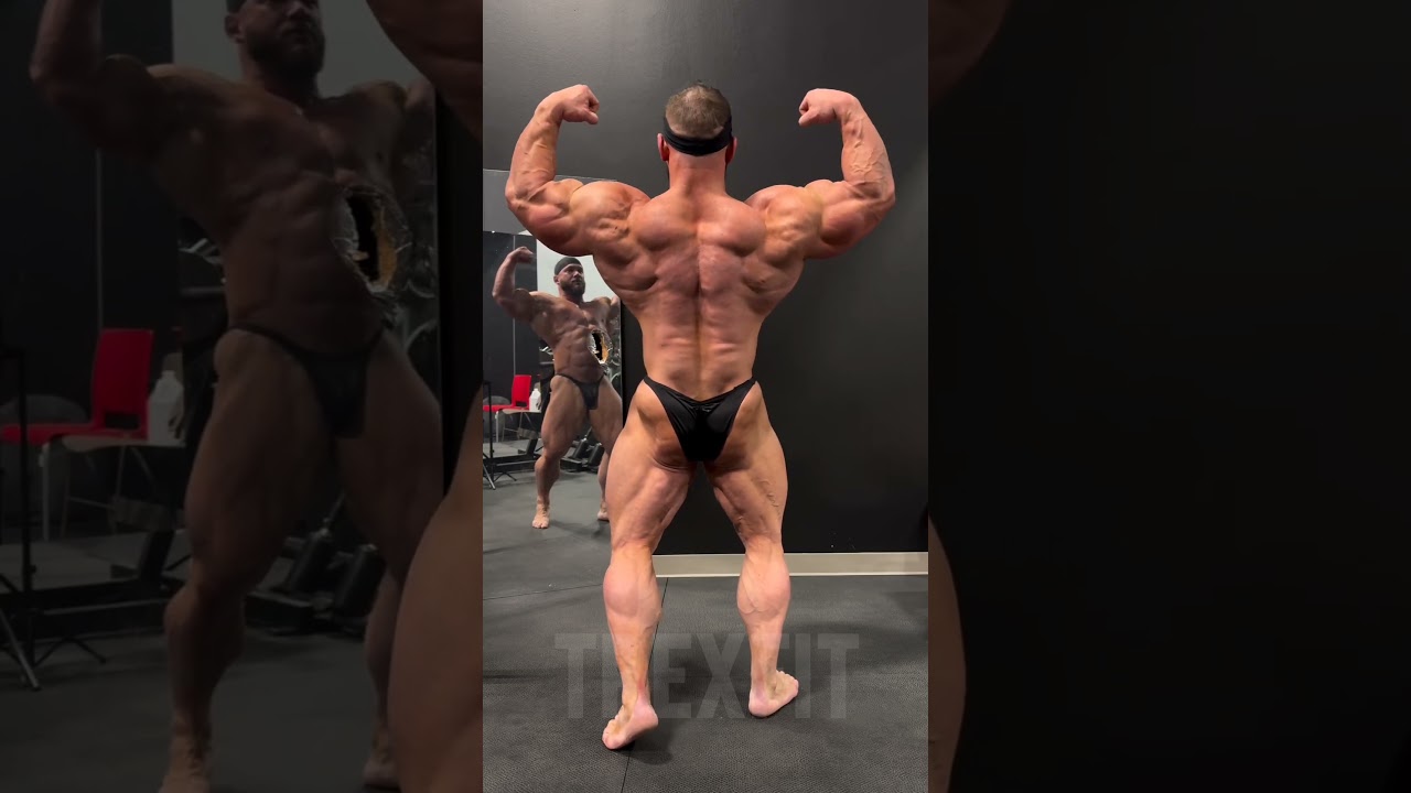 Hunter Labrada Posing after 1 Week | Mr Olympia 2023 | Hunter Labrada Update | 