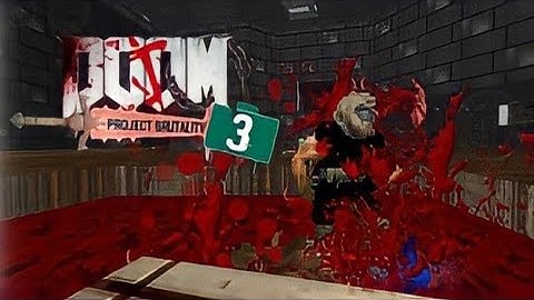 Project Brutality 3.0 zandronum edition Gameplay Delta-Touch e2m1-e2m2