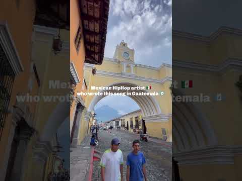 Mexicano Rap en Guatemala! #rap #newmusic #antigua #guate