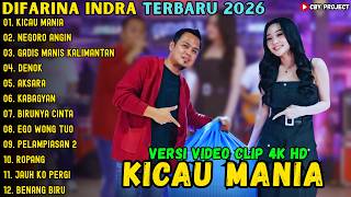 DIFARINA INDRA ALBUM TERBARU 2026 ~ KICAU MANIA - NEGORO ANGIN -  GADIS MANIS KALIMANTAN