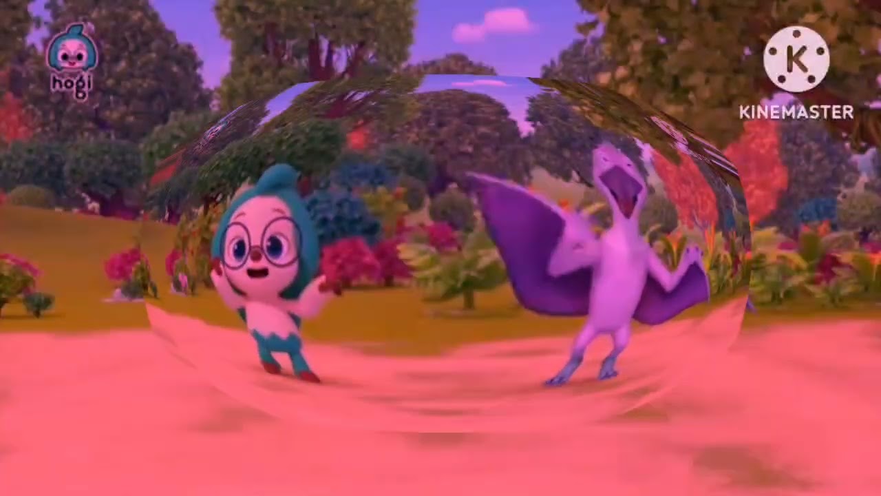 Purple Egg Become Pteranodon | HOGI AND FRIENDS | EFFECTS