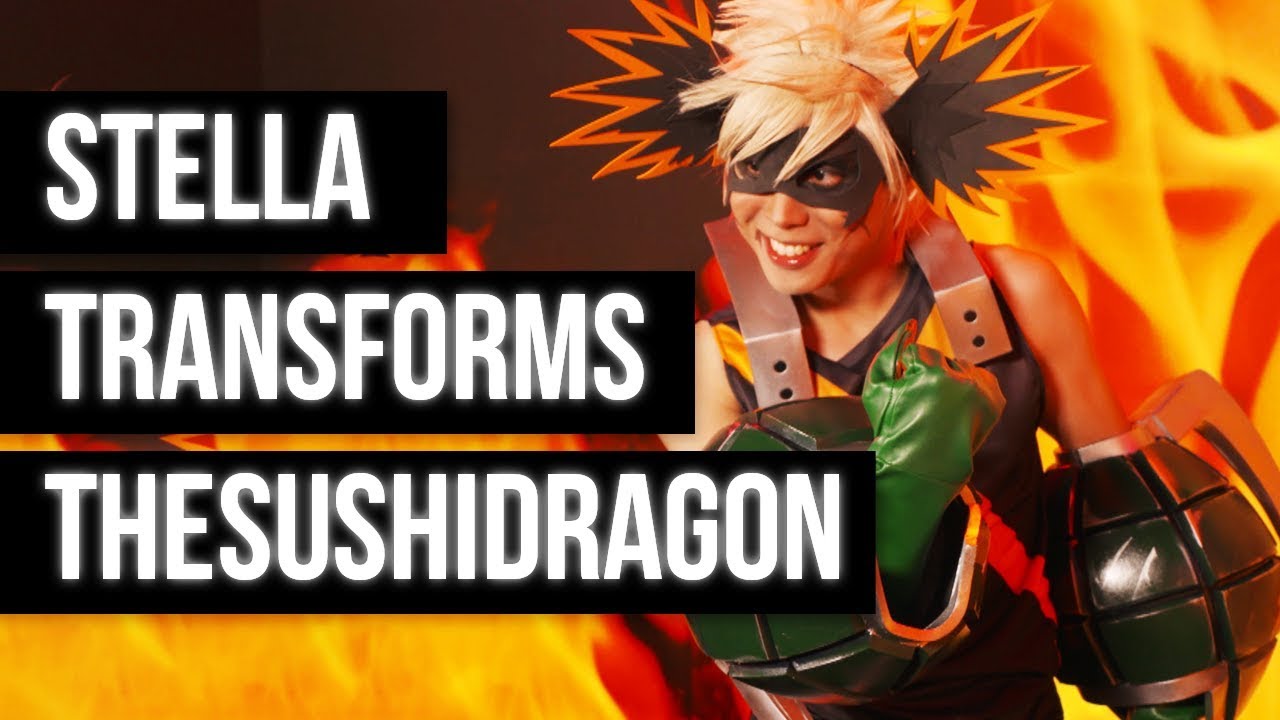My Hero Academia Cosplay by TheSushiDragon as Bakugo VOD - Stella Transforms